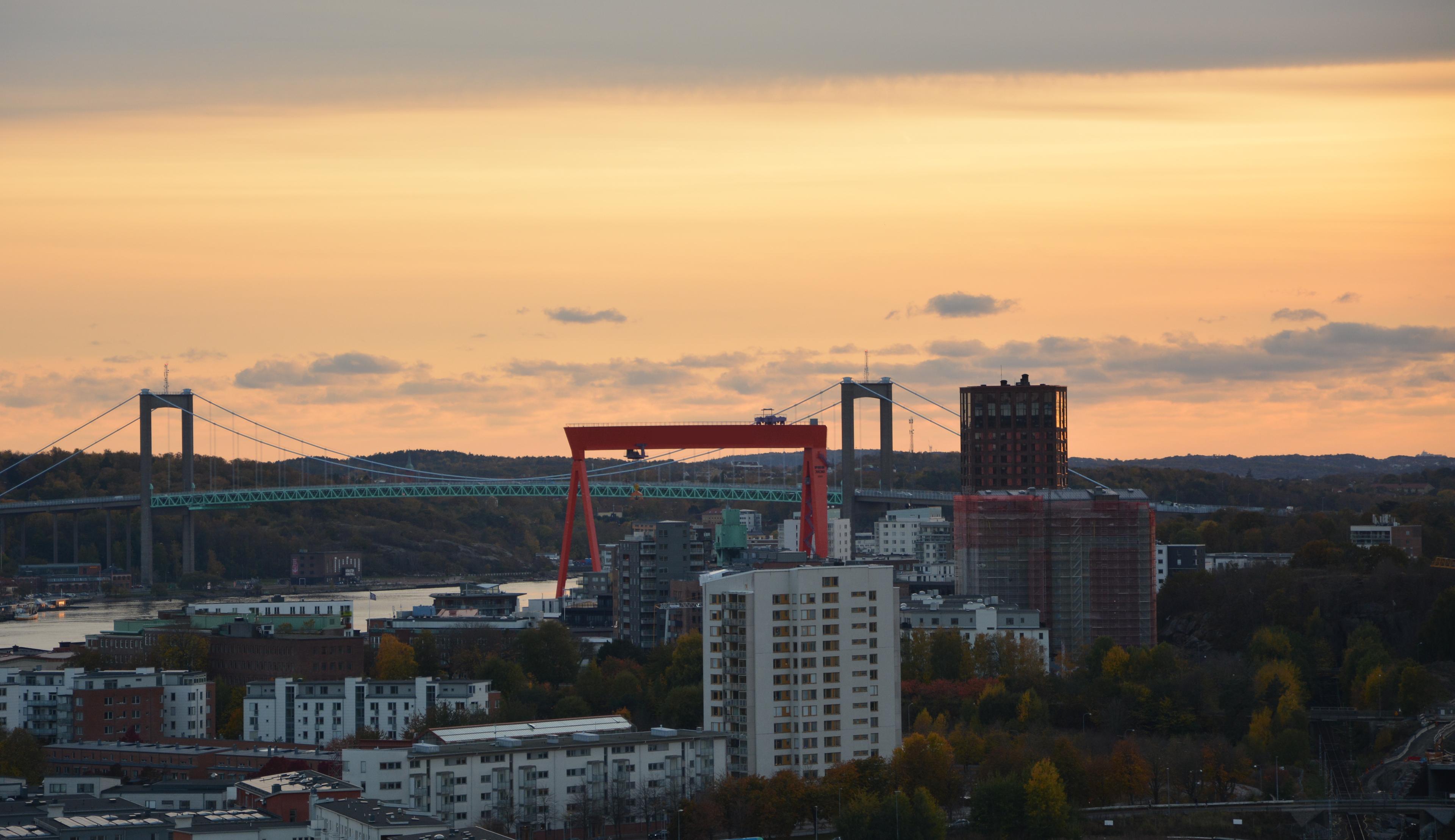 Siluette of Gothenburg